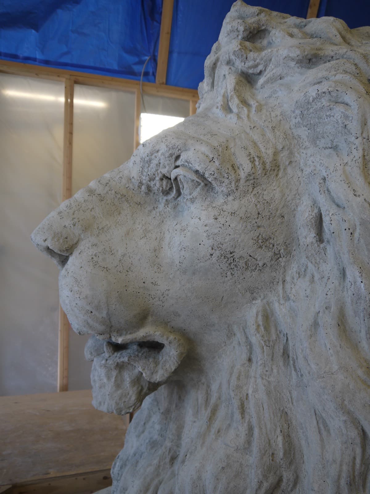 Centre Street Bridge Lions — view 5