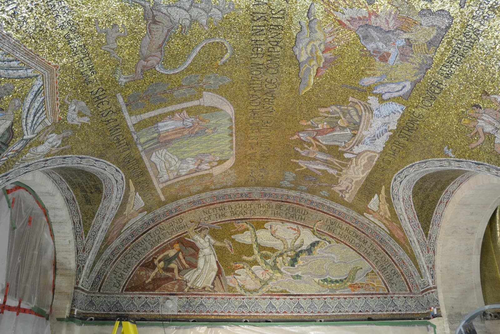 Mosaic Ceiling, 180 Wellington — view 2