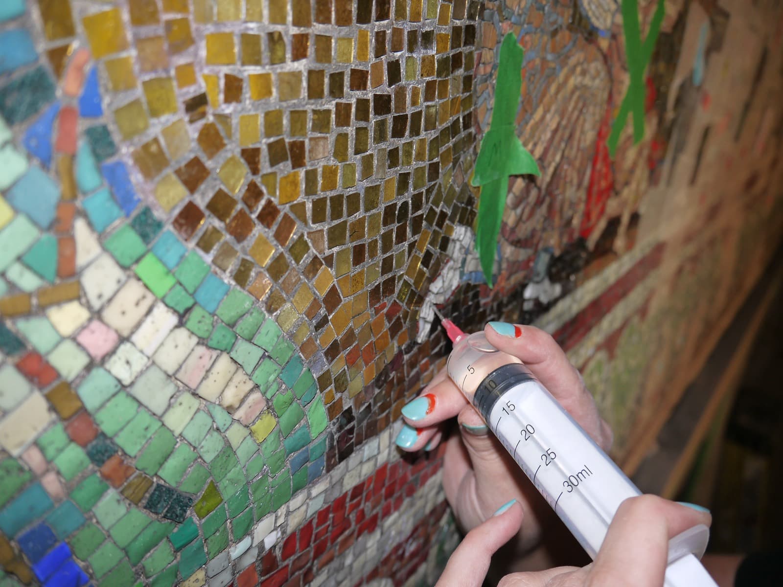 Mosaic Ceiling, 180 Wellington — view 3