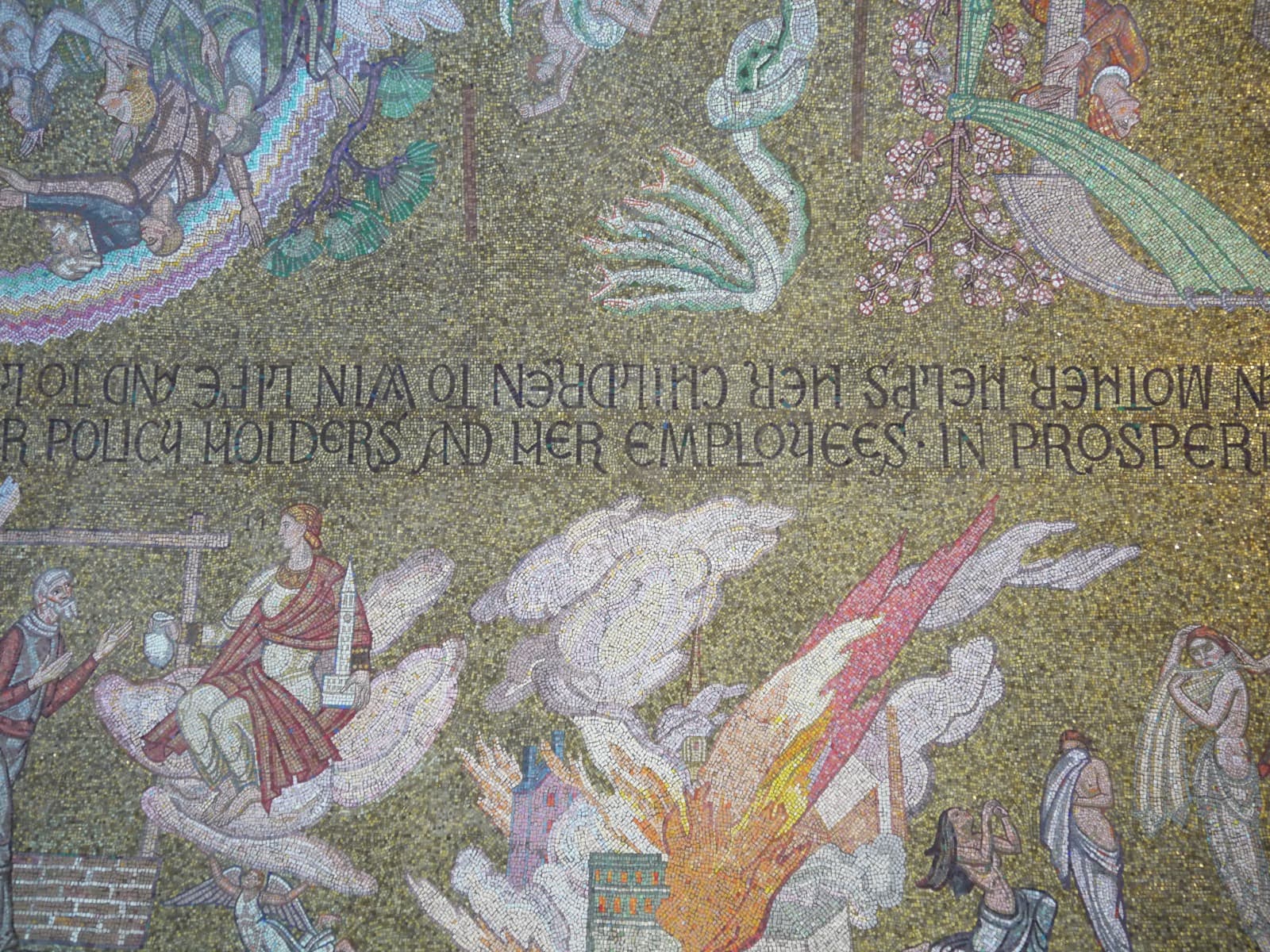 Mosaic Ceiling, 180 Wellington